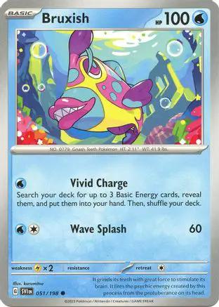 Bruxish 051/198 - SV01 Scarlet & Violet Base Set Reverse Holofoil