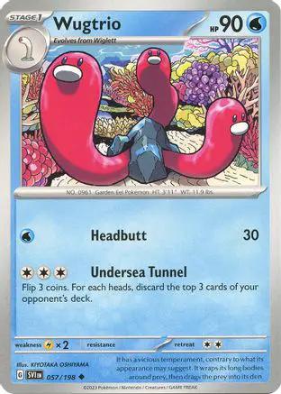 Wugtrio 057/198 - SV01 Scarlet & Violet Base Set