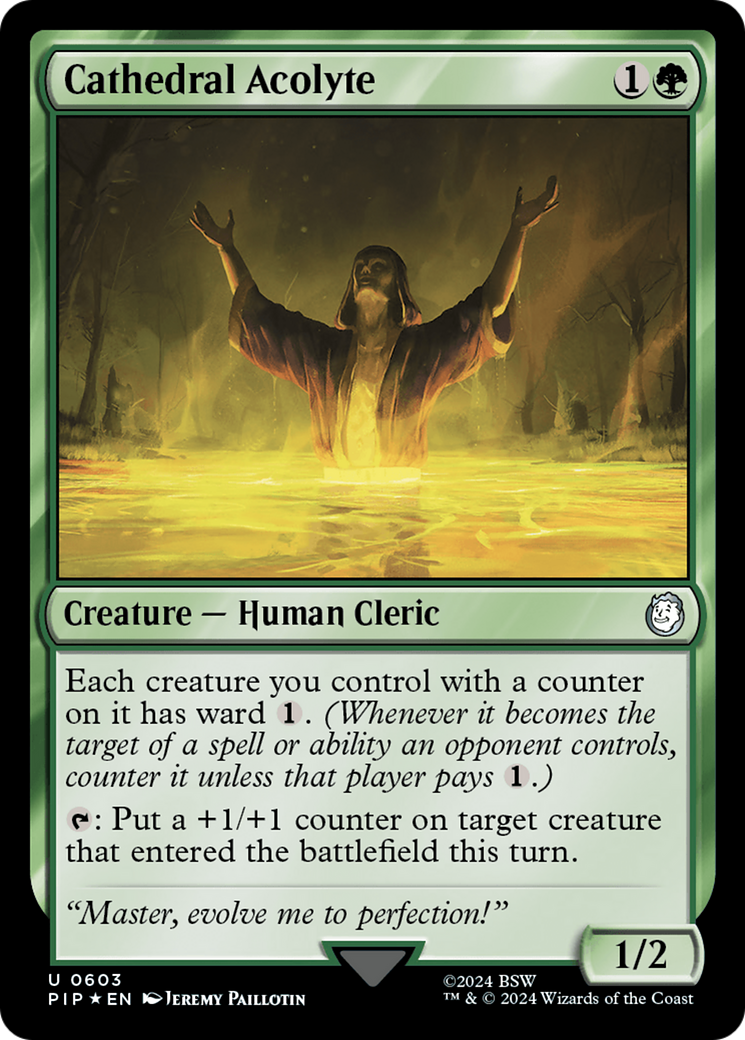 Cathedral Acolyte (PIP-603) - Fallout Foil