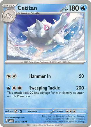Cetitan 060/198 - SV01 Scarlet & Violet Base Set