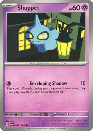 Shuppet 087/198 - SV01 Scarlet & Violet Base Set Reverse Holofoil