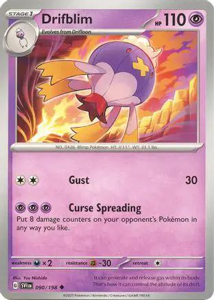 Drifblim 090/198 - SV01 Scarlet & Violet Base Set Reverse Holofoil