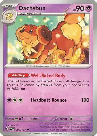Dachsbun 099/198 - SV01 Scarlet & Violet Base Set Reverse Holofoil