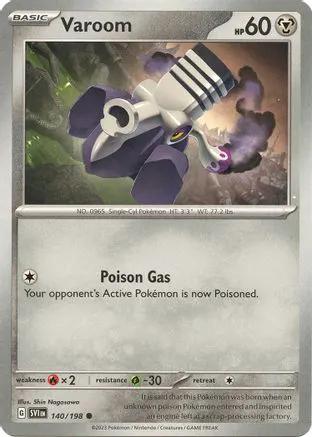 Varoom 140/198 - SV01 Scarlet & Violet Base Set Reverse Holofoil