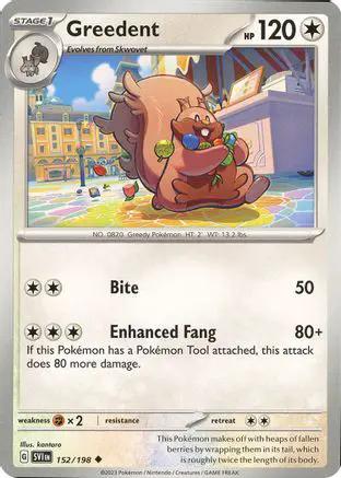 Greedent 152/198 - SV01 Scarlet & Violet Base Set Reverse Holofoil