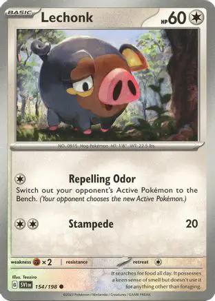 Lechonk 154/198 - SV01 Scarlet & Violet Base Set