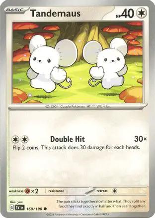 Tandemaus 160/198 - SV01 Scarlet & Violet Base Set Reverse Holofoil