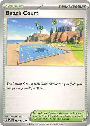 Beach Court 167/198 - SV01 Scarlet & Violet Base Set Reverse Holofoil