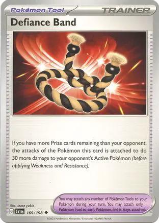 Defiance Band 169/198 - SV01 Scarlet & Violet Base Set Reverse Holofoil