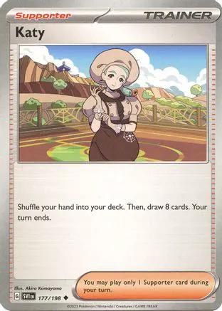 Katy 177/198 - SV01 Scarlet & Violet Base Set Reverse Holofoil