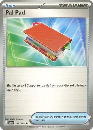 Pal Pad 182/198 - SV01 Scarlet & Violet Base Set Reverse Holofoil