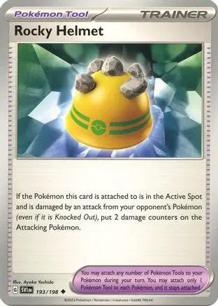Rocky Helmet 193/198 - SV01 Scarlet & Violet Base Set Reverse Holofoil