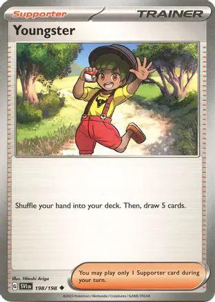 Youngster 198/198 - SV01 Scarlet & Violet Base Set Reverse Holofoil