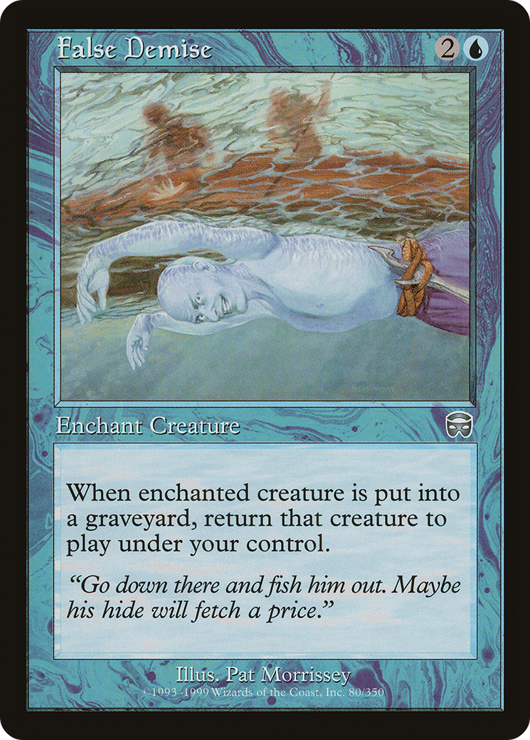 False Demise (MMQ-080) - Mercadian Masques Foil