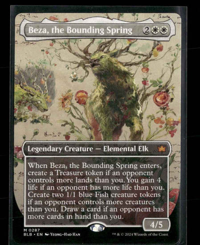 Bloomburrow Beza, the Bounding Spring (Borderless) #287