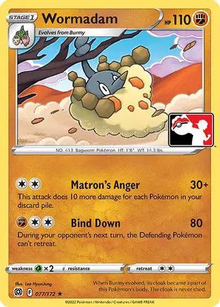Wormadam () 077 - Prize Pack Series Cards