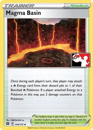 Magma Basin 144/172 - Prize Pack Series Cards Holofoil