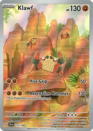Klawf 217/198 - SV01 Scarlet & Violet Base Set Holofoil