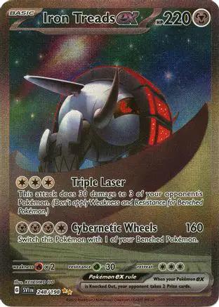 Iron Treads ex 248/198 - SV01 Scarlet & Violet Base Set Holofoil