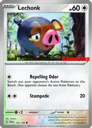 Lechonk (GameStop Promo) 154/198 - Miscellaneous Cards & Products