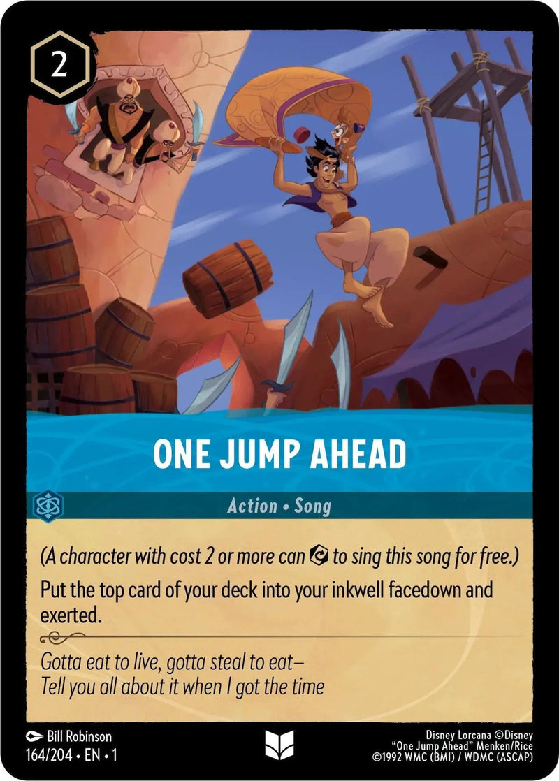 One Jump Ahead (164/204) - The First Chapter Cold Foil