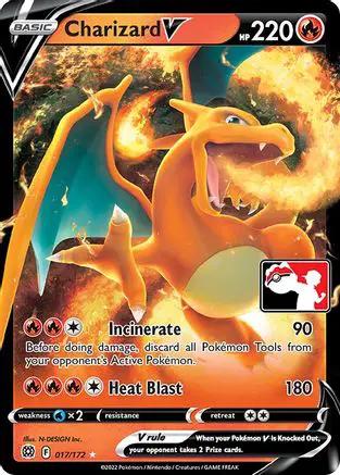 Charizard V (Prize Pack Series ) 017 - Prize Pack Series Cards Holofoil