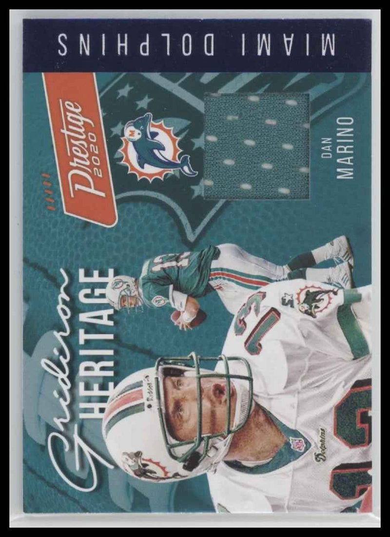 2020 Panini Prestige Gridiron Heritage Xtra Points Green Dan Marino #GH-DM