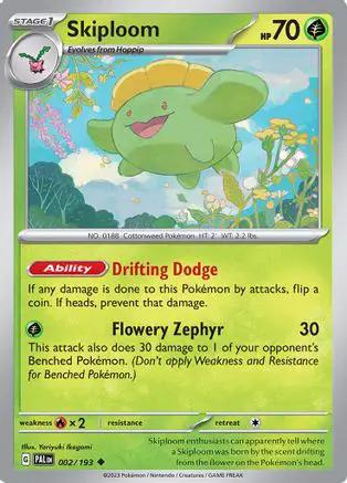 Skiploom 002/193 - SV02 Paldea Evolved Reverse Holofoil