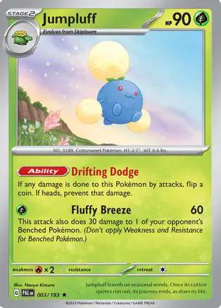 Jumpluff 003/193 - SV02 Paldea Evolved Holofoil