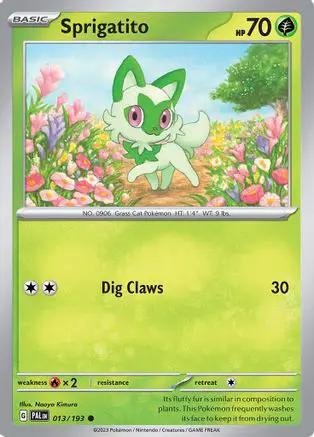 Sprigatito 013/193 - SV02 Paldea Evolved Reverse Holofoil