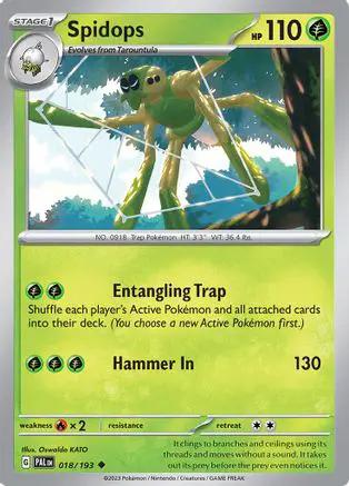 Spidops 018/193 - SV02 Paldea Evolved Reverse Holofoil
