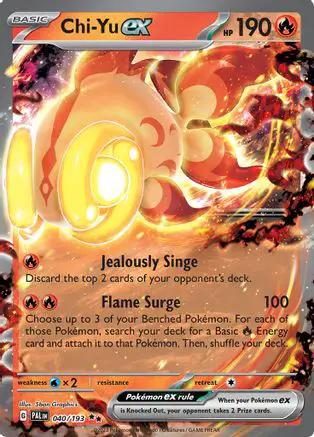 Chi-Yu ex 040/193 - SV02 Paldea Evolved Holofoil