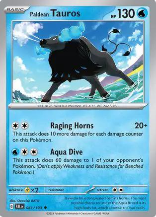 Paldean Tauros 041/193 - SV02 Paldea Evolved