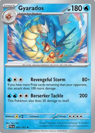 Gyarados 043/193 - SV02 Paldea Evolved Reverse Holofoil
