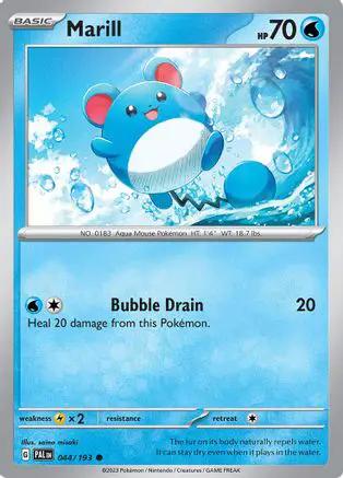 Marill 044/193 - SV02 Paldea Evolved Reverse Holofoil