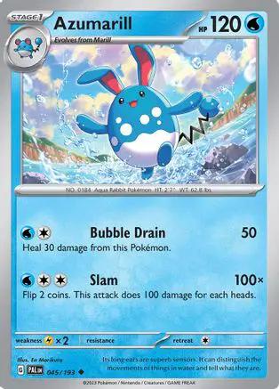 Azumarill 045/193 - SV02 Paldea Evolved Reverse Holofoil