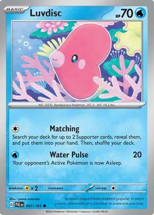 Luvdisc 047/193 - SV02 Paldea Evolved Reverse Holofoil
