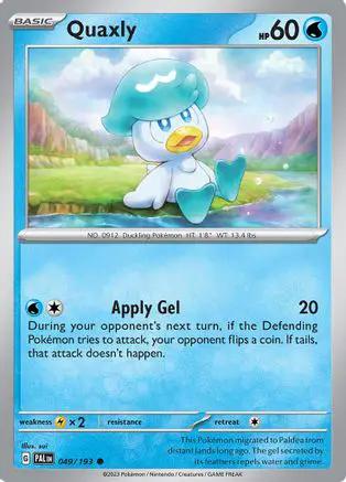 Quaxly 049/193 - SV02 Paldea Evolved Reverse Holofoil