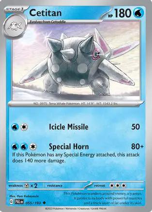 Cetitan 055/193 - SV02 Paldea Evolved Reverse Holofoil
