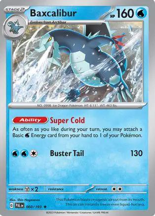 Baxcalibur 060/193 - SV02 Paldea Evolved Reverse Holofoil