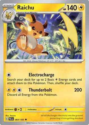 Raichu 064/193 - SV02 Paldea Evolved Reverse Holofoil