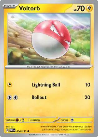 Voltorb 066/193 - SV02 Paldea Evolved Reverse Holofoil