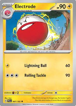 Electrode 067/193 - SV02 Paldea Evolved Reverse Holofoil
