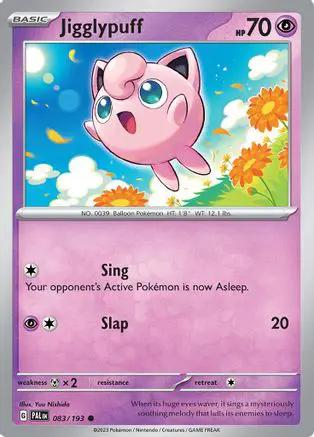 Jigglypuff 083/193 - SV02 Paldea Evolved Reverse Holofoil