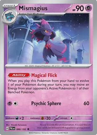 Mismagius 088/193 - SV02 Paldea Evolved