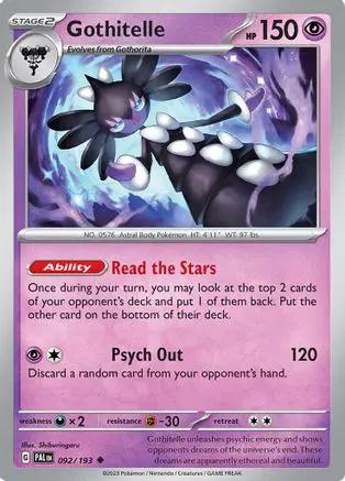 Gothitelle 092/193 - SV02 Paldea Evolved Reverse Holofoil