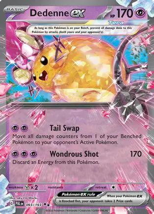 Dedenne ex 093/193 - SV02 Paldea Evolved Holofoil