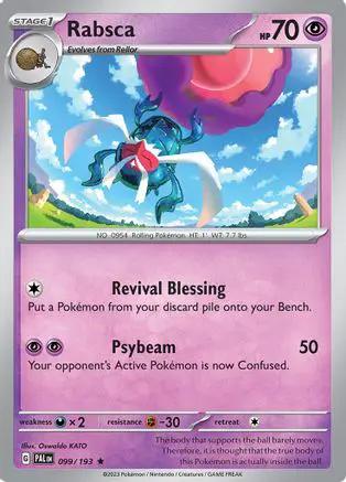 Rabsca 099/193 - SV02 Paldea Evolved Holofoil