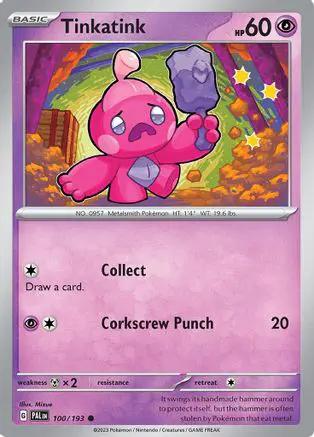 Tinkatink 100/193 - SV02 Paldea Evolved Reverse Holofoil