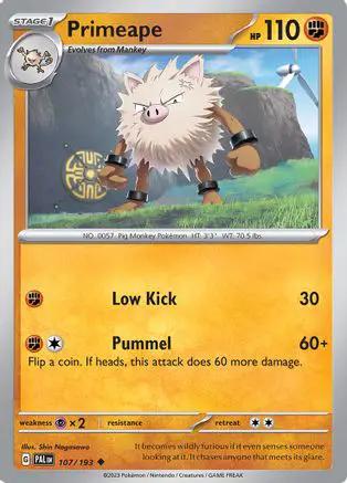 Primeape 107/193 - SV02 Paldea Evolved